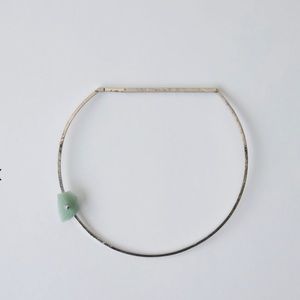 BRAND NEW Acne Studios modern brass choker